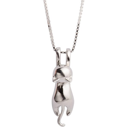 [Magic Jewelry]Sterling Silver Cat Necklaces, a Protective Charm for Cat Lovers