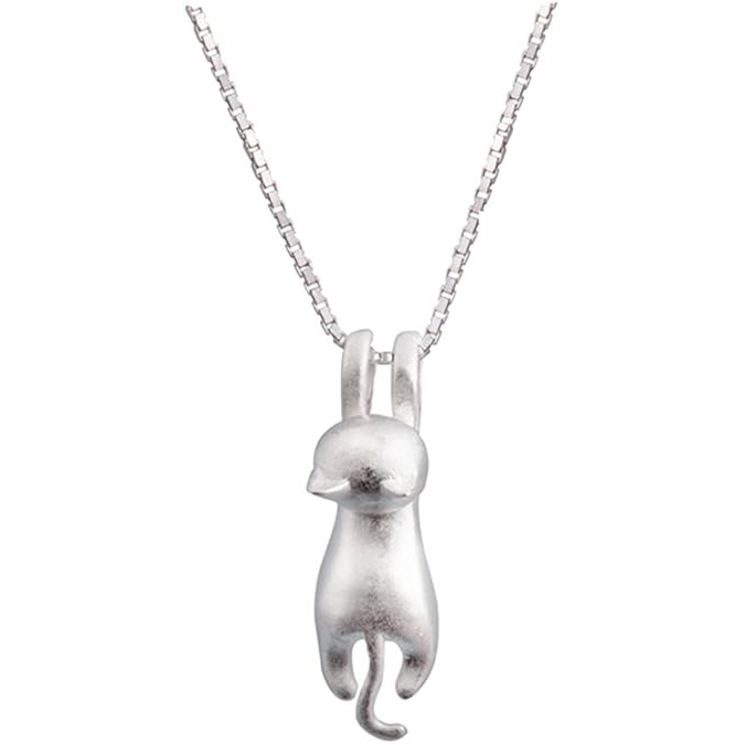 [Magic Jewelry]Sterling Silver Cat Necklaces, a Protective Charm for Cat Lovers