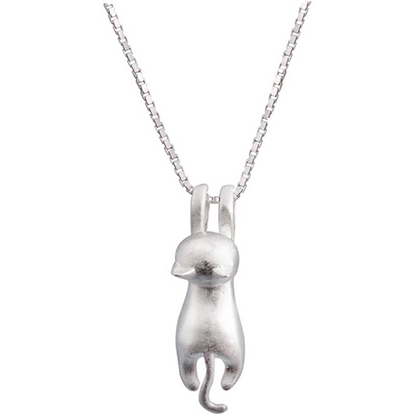 [Magic Jewelry]Sterling Silver Cat Necklaces, a Protective Charm for Cat Lovers