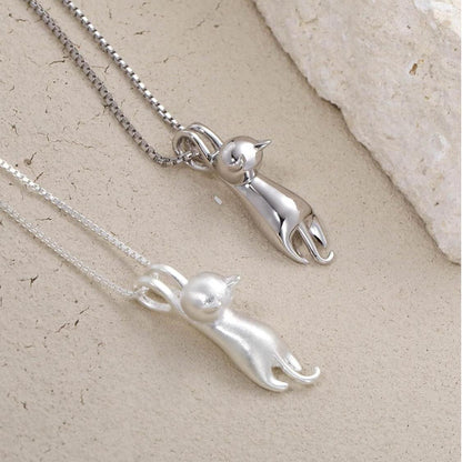 [Magic Jewelry]Sterling Silver Cat Necklaces, a Protective Charm for Cat Lovers